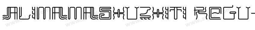AlimamashuZhiTi Regu字体转换
